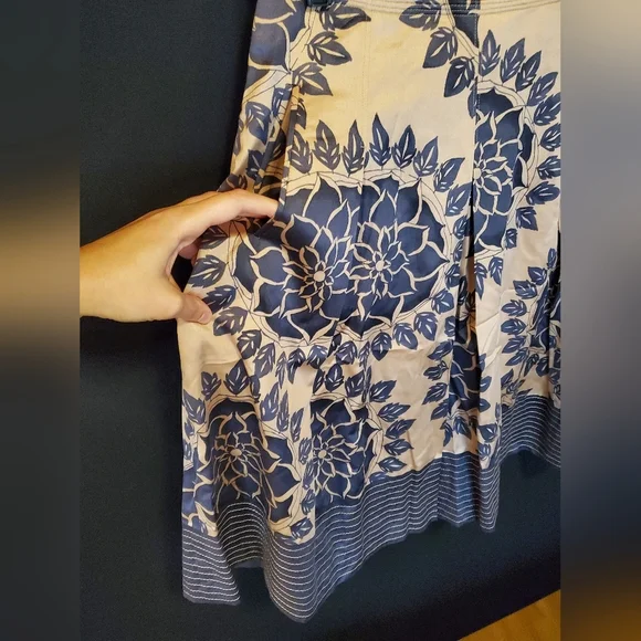 Silk Talbots A Line Mandala Skirt - Picture 3 of 7